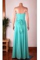 A-Line Sweetheart Long Blue Chiffon Bridesmaid Dresses/Wedding Party Dresses BD010673