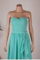 A-Line Sweetheart Long Blue Chiffon Bridesmaid Dresses/Wedding Party Dresses BD010673
