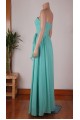 A-Line Sweetheart Long Blue Chiffon Bridesmaid Dresses/Wedding Party Dresses BD010673