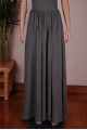 A-Line Long Grey Chiffon Bridesmaid Dresses/Wedding Party Dresses BD010677