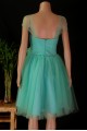 A-Line Off-The-Shoulder Blue Tulle Bridesmaid Dresses/Wedding Party Dresses BD010679 A-Line Off-The-Shoulder Blue Tulle Bridesmaid Dresses/Wedding Party Dresses BD010679