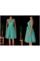 A-Line Off-The-Shoulder Blue Tulle Bridesmaid Dresses/Wedding Party Dresses BD010679