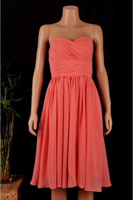 A-Line Sweetheart Short Chiffon Bridesmaid Dresses/Wedding Party Dresses BD010684