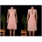 A-Line Short Pink Chiffon Bridesmaid Dresses/Wedding Party Dresses BD010686