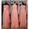 A-Line Sweetheart Long Chiffon Bridesmaid Dresses/Wedding Party Dresses BD010687