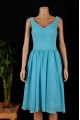 A-Line Short Blue Chiffon Bridesmaid Dresses/Wedding Party Dresses BD010688 A-Line Short Blue Chiffon Bridesmaid Dresses/Wedding Party Dresses BD010688