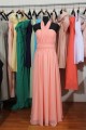 A-Line Sweetheart Long Chiffon Bridesmaid Dresses/Wedding Party Dresses BD010703