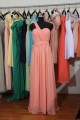 A-Line Sweetheart Long Chiffon Bridesmaid Dresses/Wedding Party Dresses BD010703