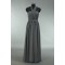 A-Line Sweetheart Halter Long Grey Chiffon Bridesmaid Dresses/Wedding Party Dresses BD010720