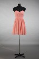 A-Line Sweetheart Short Chiffon Bridesmaid Dresses/Wedding Party Dresses BD010726