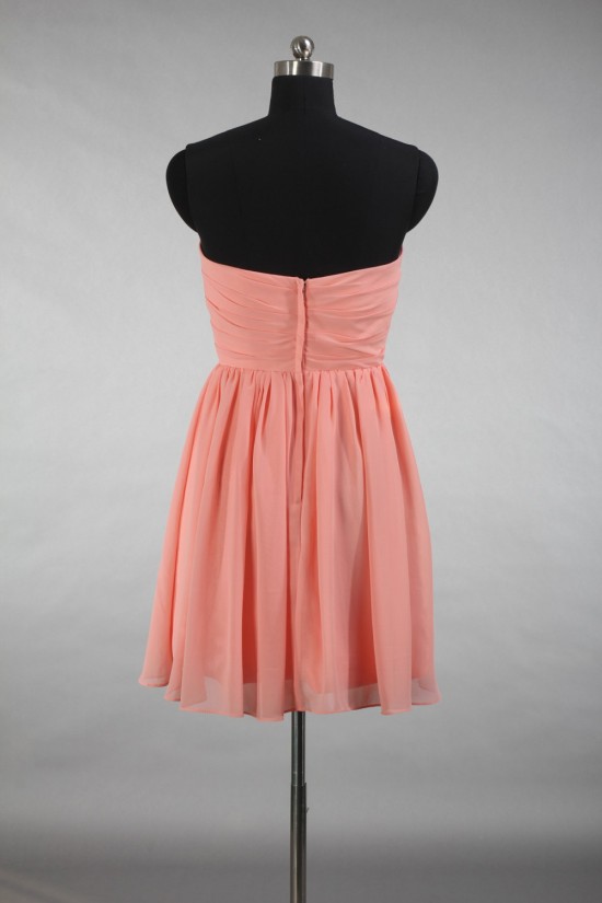A-Line Sweetheart Short Chiffon Bridesmaid Dresses/Wedding Party Dresses BD010726