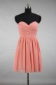 A-Line Sweetheart Short Chiffon Bridesmaid Dresses/Wedding Party Dresses BD010726