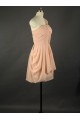 A-Line One-Shoulder Short Chiffon Bridesmaid Dresses/Wedding Party Dresses BD010727