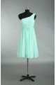 Empire One-Shoulder Chiffon Bridesmaid Dresses/Wedding Party Dresses/Maternity Dresses BD010728