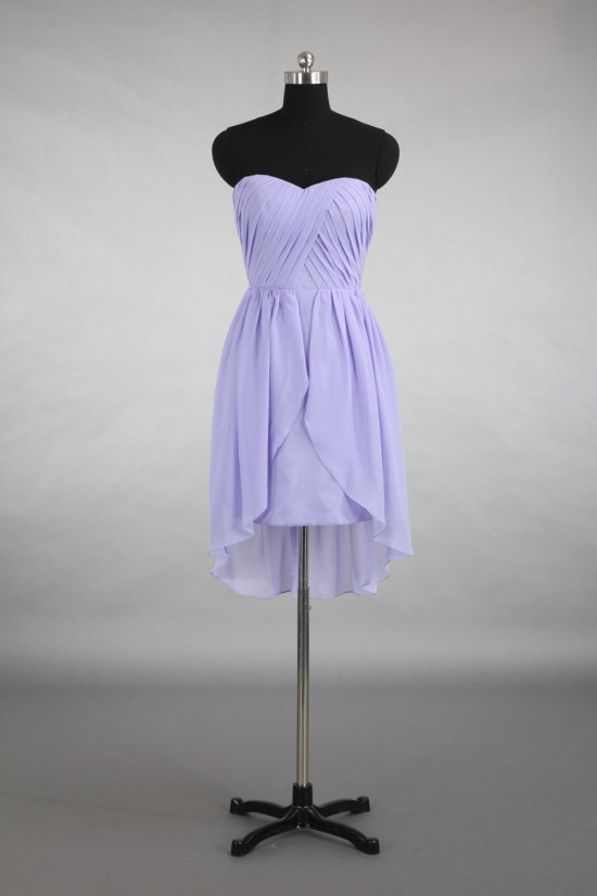 A-Line Sweetheart Short Chiffon Bridesmaid Dresses/Wedding Party Dresses BD010730