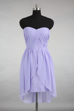 A-Line Sweetheart Short Chiffon Bridesmaid Dresses/Wedding Party Dresses BD010730