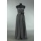 A-Line Sweetheart Long Grey Chiffon Bridesmaid Dresses/Wedding Party Dresses BD010731