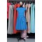 A-Line Bateau Short Sleeve Chiffon Bridesmaid Dresses/Wedding Party Dresses BD010735