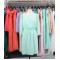 A-Line 3/4 Sleeve Short Chiffon Bridesmaid Dresses/Wedding Party Dresses BD010736