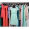 A-Line Short Sleeve Short Chiffon Bridesmaid Dresses/Wedding Party Dresses BD010737