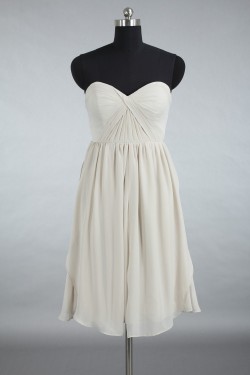 A-Line Sweetheart Short Chiffon Bridesmaid Dresses/Wedding Party Dresses BD010739