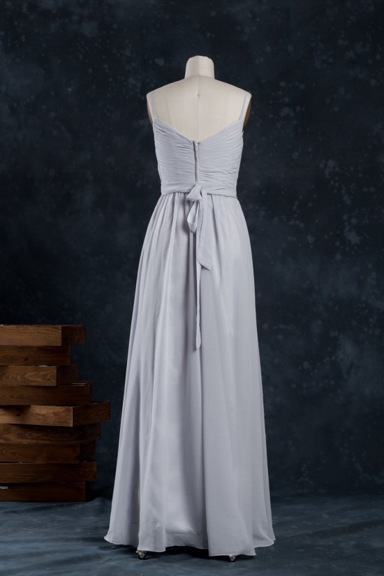 A-Line Spaghetti Strap Long Chiffon Bridesmaid Dresses/Wedding Party Dresses BD010743 A-Line Spaghetti Strap Long Chiffon Bridesmaid Dresses/Wedding Party Dresses BD010743