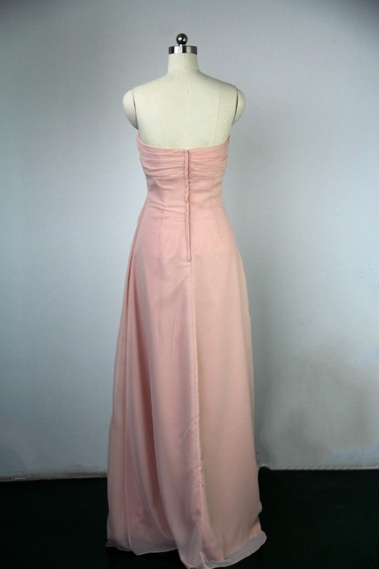Empire Sweetheart Long Pink Chiffon Bridesmaid Dresses/Wedding Party Dresses BD010747 Empire Sweetheart Long Pink Chiffon Bridesmaid Dresses/Wedding Party Dresses BD010747