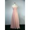 Empire Sweetheart Long Pink Chiffon Bridesmaid Dresses/Wedding Party Dresses BD010747