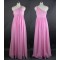 Empire One-Shoulder Long Chiffon Bridesmaid Dresses/Wedding Party Dresses/Maternity Dresses BD010753