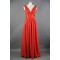 A-Line V-Neck Long Chiffon Bridesmaid Dresses/Wedding Party Dresses BD010754