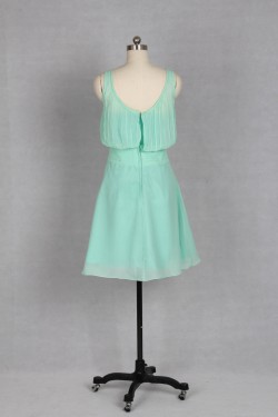 A-Line Short Chiffon Bridesmaid Dresses/Wedding Party Dresses BD010755