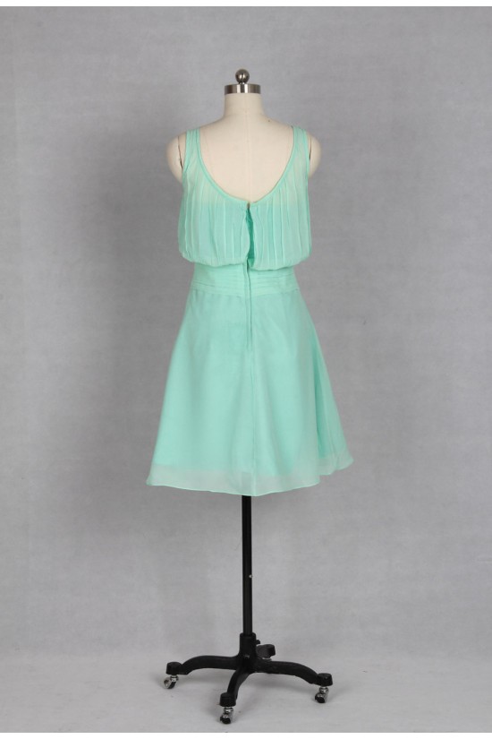 A-Line Short Chiffon Bridesmaid Dresses/Wedding Party Dresses BD010755