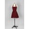 A-Line Halter Short Chiffon Bridesmaid Dresses/Wedding Party Dresses BD010756