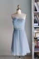 A-Line Strapless Short Chiffon Bridesmaid Dresses/Wedding Party Dresses BD010759 A-Line Strapless Short Chiffon Bridesmaid Dresses/Wedding Party Dresses BD010759