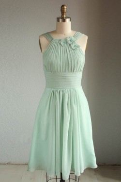 A-Line Short Chiffon Bridesmaid Dresses/Wedding Party Dresses BD010760