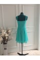A-Line Straps Short Chiffon Bridesmaid Dresses/Wedding Party Dresses BD010761