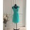 A-Line Straps Short Chiffon Bridesmaid Dresses/Wedding Party Dresses BD010761