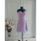 A-Line One-Shoulder Short Chiffon Bridesmaid Dresses/Wedding Party Dresses BD010763