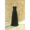 A-Line Sweetheart Long Black Chiffon Bridesmaid Dresses/Wedding Party Dresses BD010776