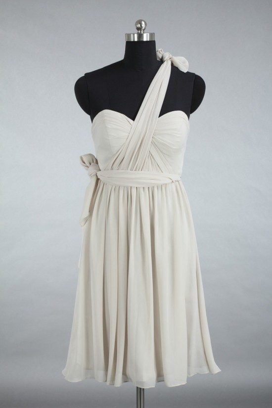 A-Line Sweetheart Short Chiffon Bridesmaid Dresses/Wedding Party Dresses BD010777