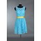 A-Line Short Blue Lace Bridesmaid Dresses/Wedding Party Dresses BD010783