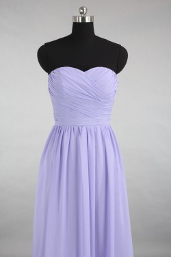 A-Line Sweetheart Long Chiffon Bridesmaid Dresses/Wedding Party Dresses BD010784