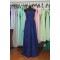A-Line Sweetheart Long Blue Chiffon Bridesmaid Dresses/Wedding Party Dresses BD010785