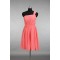 A-Line One-Shoulder Short Chiffon Bridesmaid Dresses/Evening Dresses BD010789
