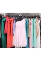 Empire One-Shoulder Short Chiffon Bridesmaid Dresses/Evening Dresses/Maternity Dresses BD010793 Empire One-Shoulder Short Chiffon Bridesmaid Dresses/Evening Dresses/Maternity Dresses BD010793