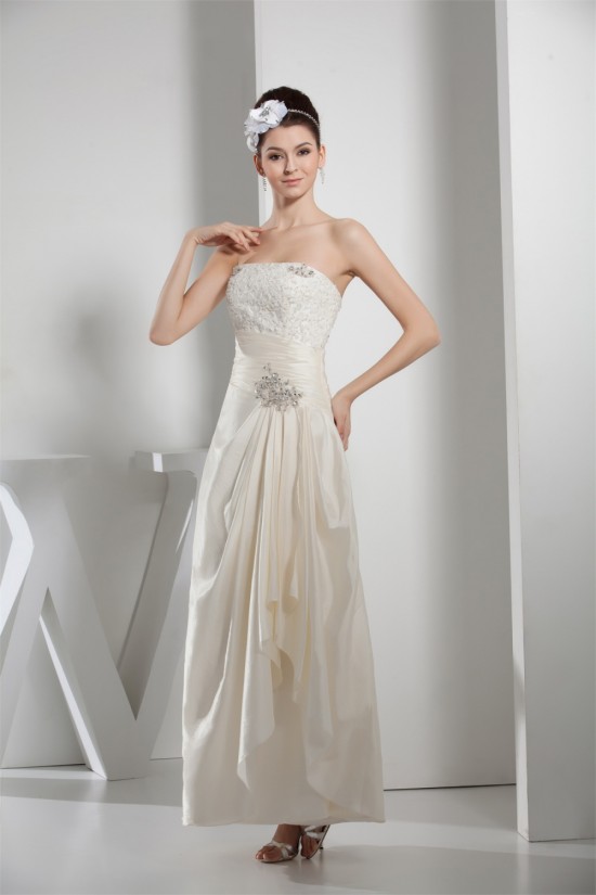 Beading Sheath/Column Strapless Sleeveless Bridesmaid Dresses 02010005 Beading Sheath/Column Strapless Sleeveless Bridesmaid Dresses 02010005
