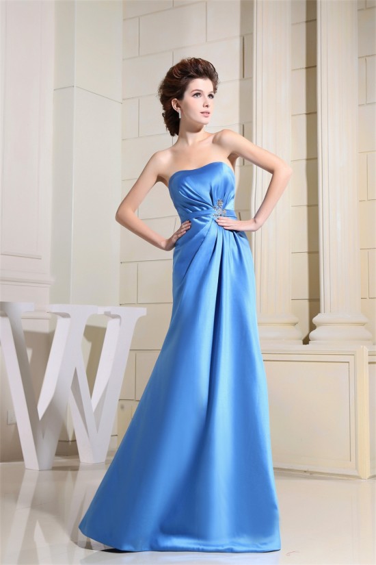 Beading Sleeveless Satin Floor-Length A-Line Prom/Formal Evening Dresses 02010006 Beading Sleeveless Satin Floor-Length A-Line Prom/Formal Evening Dresses 02010006