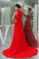 A-Line High-Neck Sleeveless Ruffles Long Red Chiffon Bridesmaid Dresses 02010012 A-Line High-Neck Sleeveless Ruffles Long Red Chiffon Bridesmaid Dresses 02010012