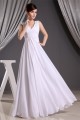A-Line Beading Floor-Length Long White Bridesmaid Dresses 02010014 A-Line Beading Floor-Length Long White Bridesmaid Dresses 02010014