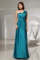 Elastic Woven Satin Floor-Length One-Shoulder Best Bridesmaid Dresses 02010023 Elastic Woven Satin Floor-Length One-Shoulder Best Bridesmaid Dresses 02010023